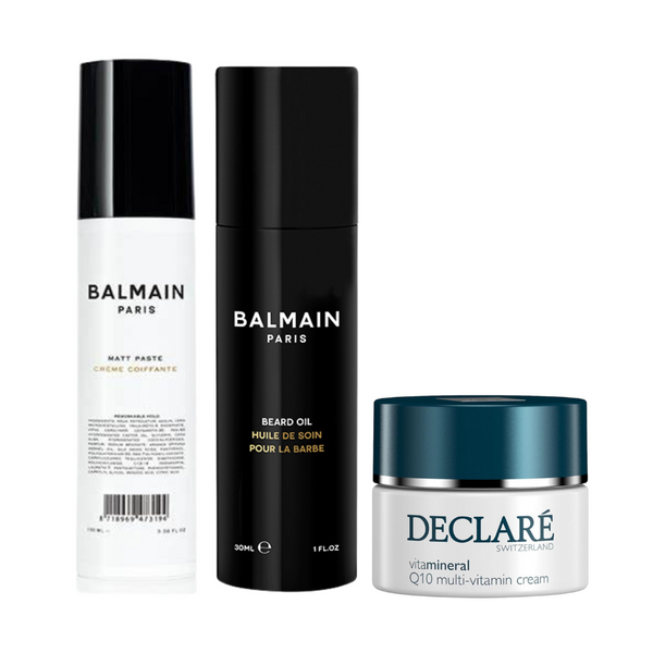 Balmain Homme Set - Matt Paste & Beard Oil - Beauty Affairs 1