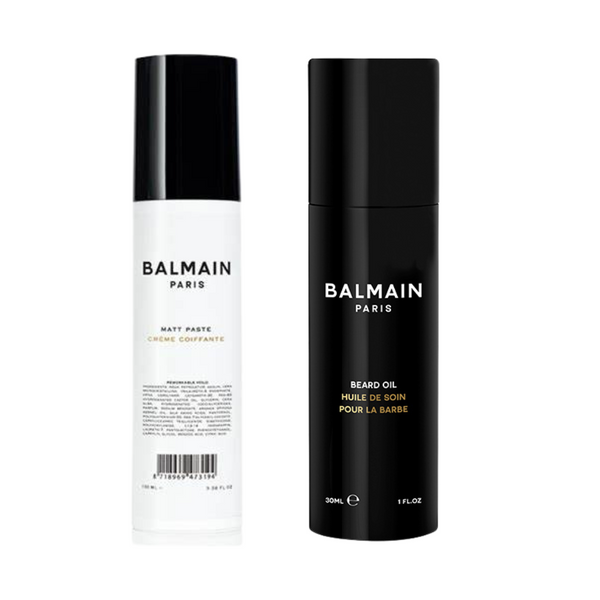 Balmain Homme Set - Matt Paste & Beard Oil - Beauty Affairs 2