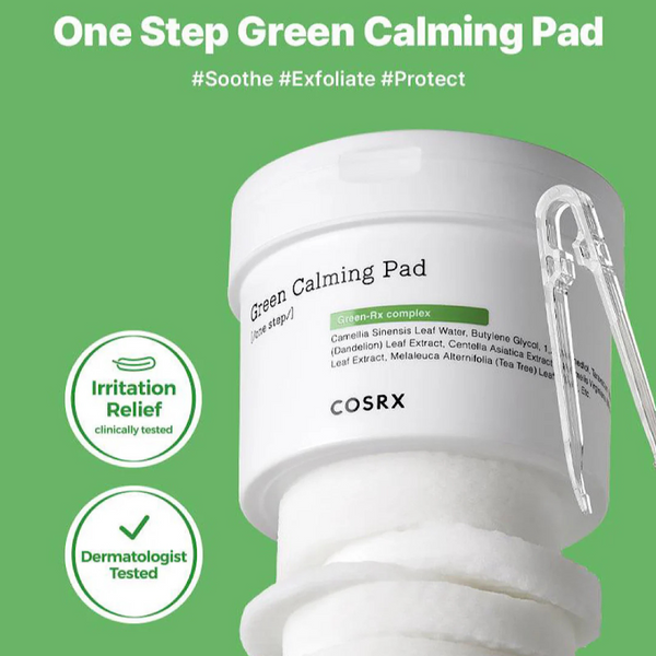 COSRX One Step Green Hero Calming Pad (70 Pads)- Beauty Affairs 2