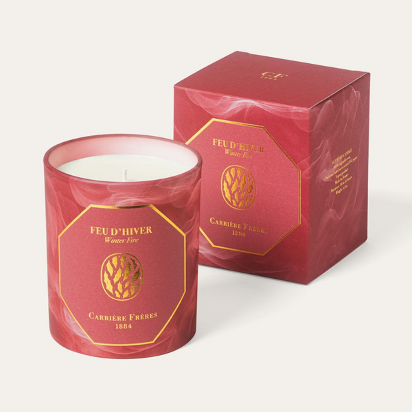 Carriere Freres Winter Fire Candle 185g Limited Edition - Beauty Affairs 2