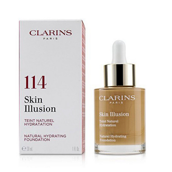 Clarins Skin Illusion Foundation SPF15 30ml (114) - Beauty Affairs 2