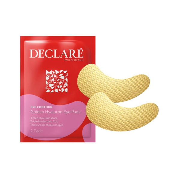 Declare Eye Contour Golden Hyaluron Eye Pads 2pcs - Beauty Affairs 1