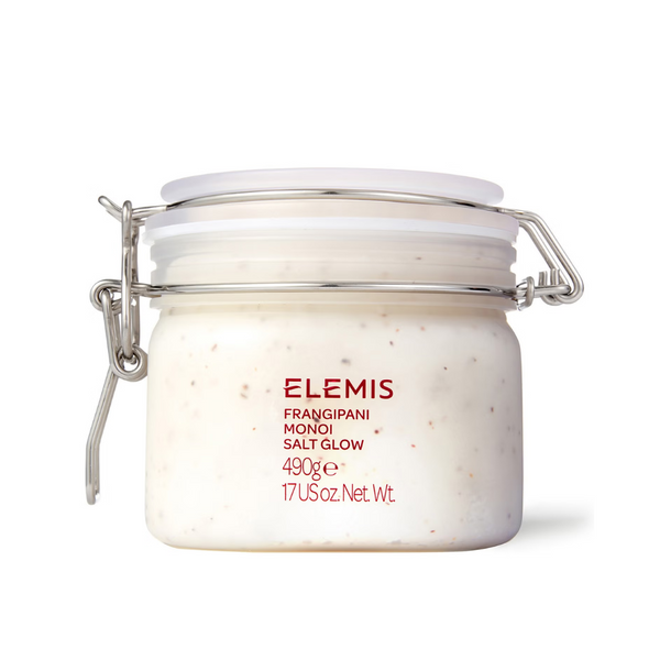 Elemis Frangipani Monoi Salt Glow Body Scrub 490g - Beauty Affairs 1