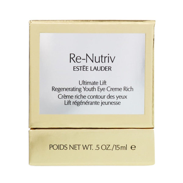 Estée Lauder Re-Nutriv Ultimate Lift Regenerating Youth Eye Creme Rich 15ml - Beauty Affairs2