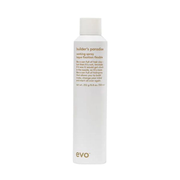 Evo Builder's Paradise Working Spray Evo 300ml - Beauty Affairs 1