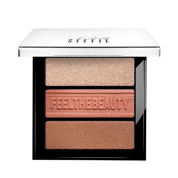 GA-DE Selfie Blush & highlighter Trio Palette 17 GA-DE