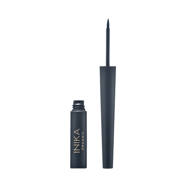 INIKA Organic Liquid Eyeliner (Black) - Beauty Affairs2