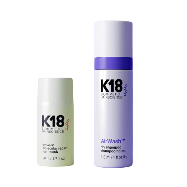 K18 Molecular Repair Hair Mask & Dry Shampoo Duo Full Size - Beauty Affairs 1