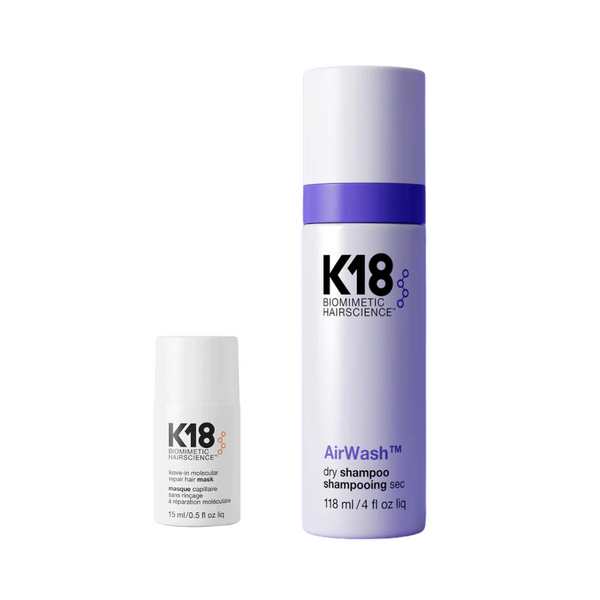 K18 Molecular Repair Hair Mask & Dry Shampoo Duo Travel Size - Beauty Affairs 2