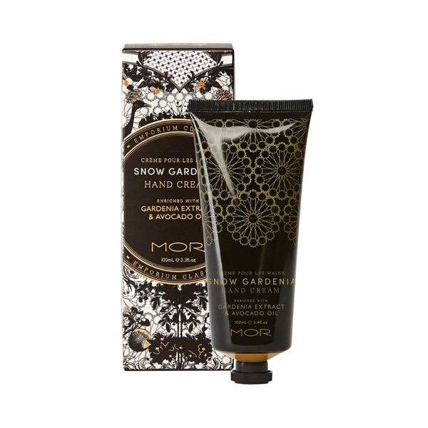 MOR Emporium Classics Hand Cream 100ml (Snow Gardenia) - Beauty Affairs1