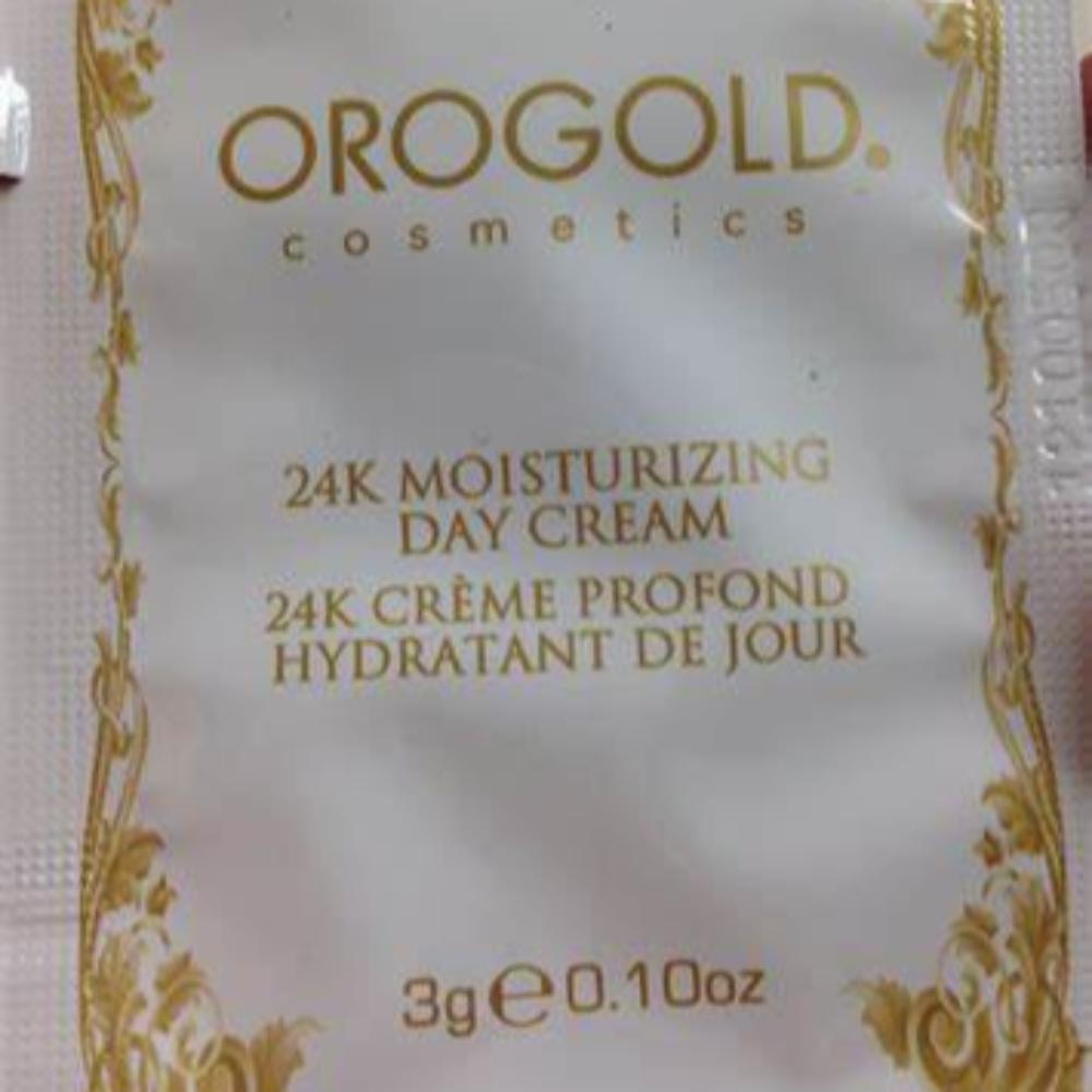 Orogold Cosmetics White Gold 24K Deep Moisturizer 3g sample