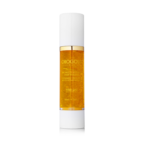 Orogold Cosmetics White Gold 24K Multi-Vitamin Deep Peeling 50ml - Beauty Affairs 1