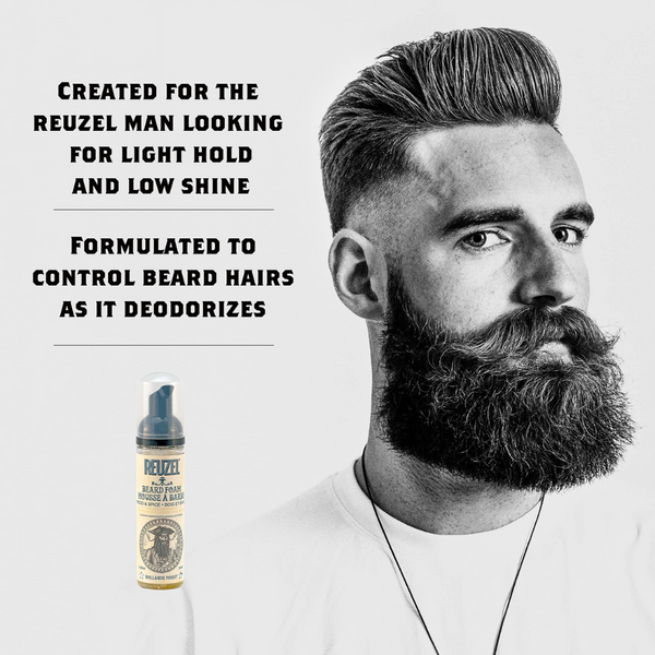 Reuzel Wood & Spice Beard Foam 70ml - Beauty Affairs 2