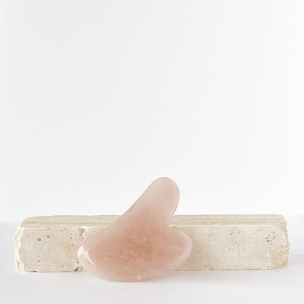 THESEEKE ROSE QUARTZ GUASHA FACIAL SCULPTING BOARD THESEEKE