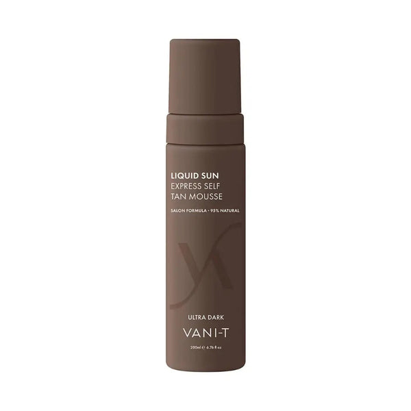 Vani-T Liq Sun Exp Self Tan Mousse 200ml - Ultra Dark VANI-T - beauty Affairs 1