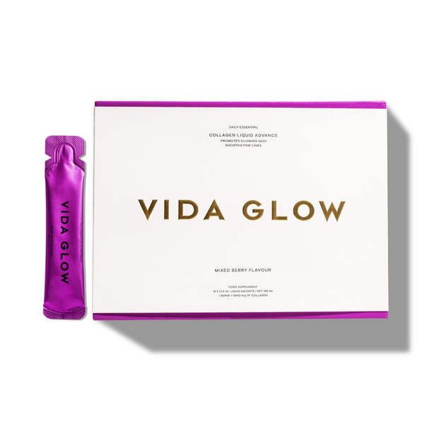 Vida Glow Collagen Liquid Advance 15 x 12.4 ml Sachets - Beauty Affairs 1